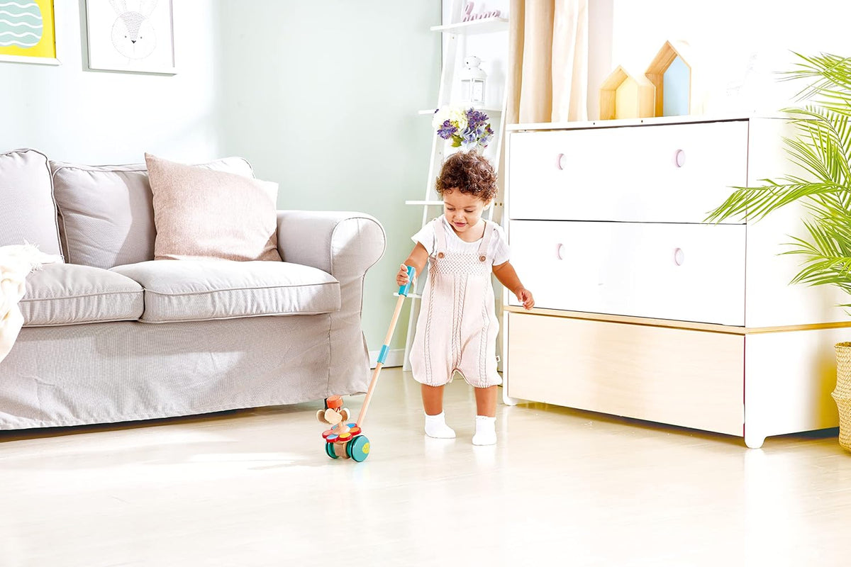 Hape Mariposas danzantes carro para empujar., Multicolor