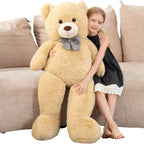 MorisMos Giant Teddy Bear 4 Feet, Big Teddy Bear Stuffed Animal