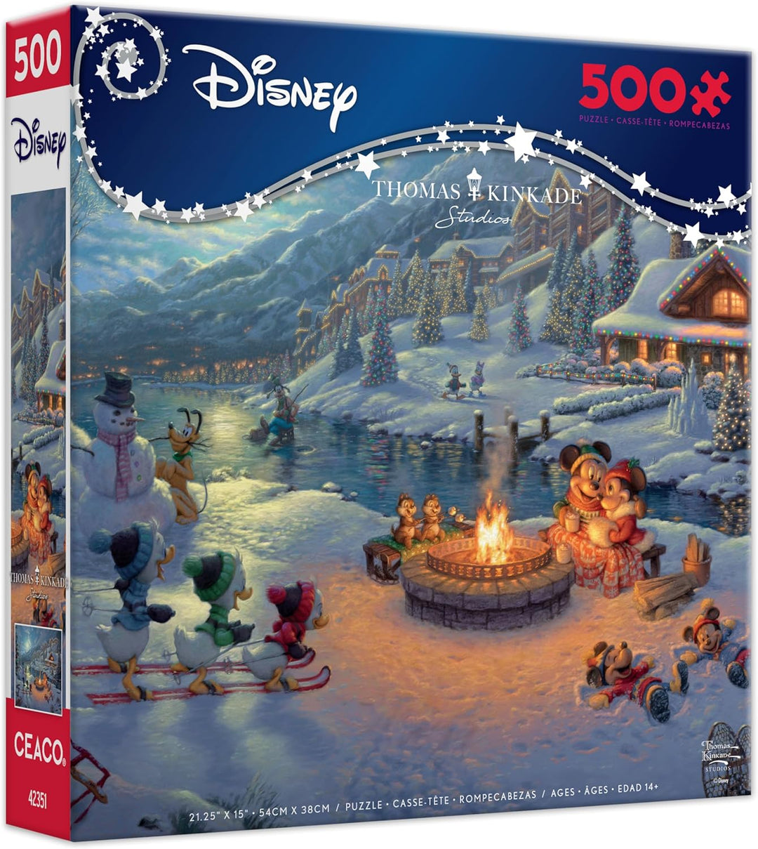 Ceaco - Disney - Thomas Kinkade - Mickey y Minnie