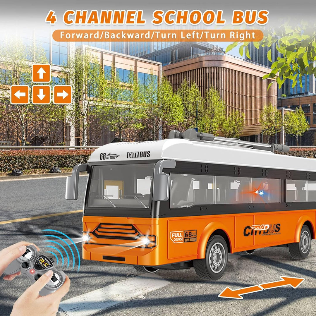 Autobús de control remoto 24G Control remoto City Classic
