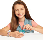 Make It Real: Kit Polish-Shine de vaso de roca y vaso de cuentas, manualidades de joyería de 327 piezas, pulidora de piedra natural, crea 8 pulseras de cuentas, preadolescentes y niñas de 8 años en adelante