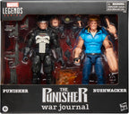 Marvel Legends Series Punisher and Bushwacker, figuras de acción