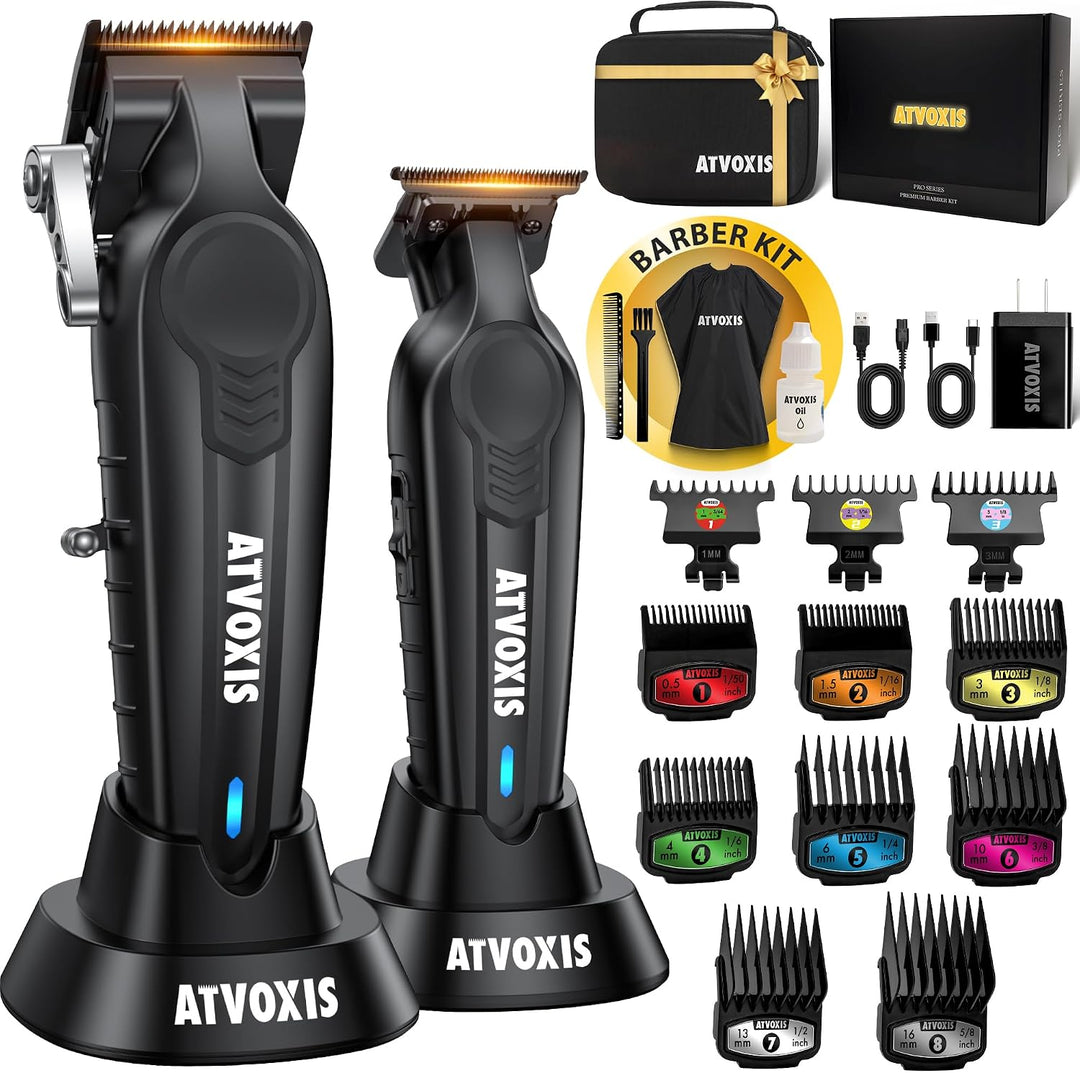 ATVOXIS Cortapelos para Hombres Profesional, Juego de Cortapelos y...