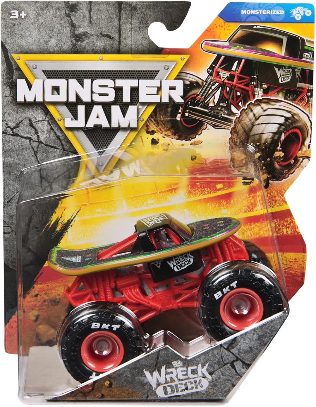 Monster Jam 2026 - Cubierta de naufragio monstruosa oficial 1:64 Se...