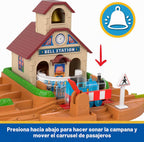 Thomas & Friends Bell Station Playset y tren de juguete de Thomas