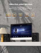 OHAYO - Altavoces para computadora de 60 W, Bluetooth 5.3, estéreo 2.0