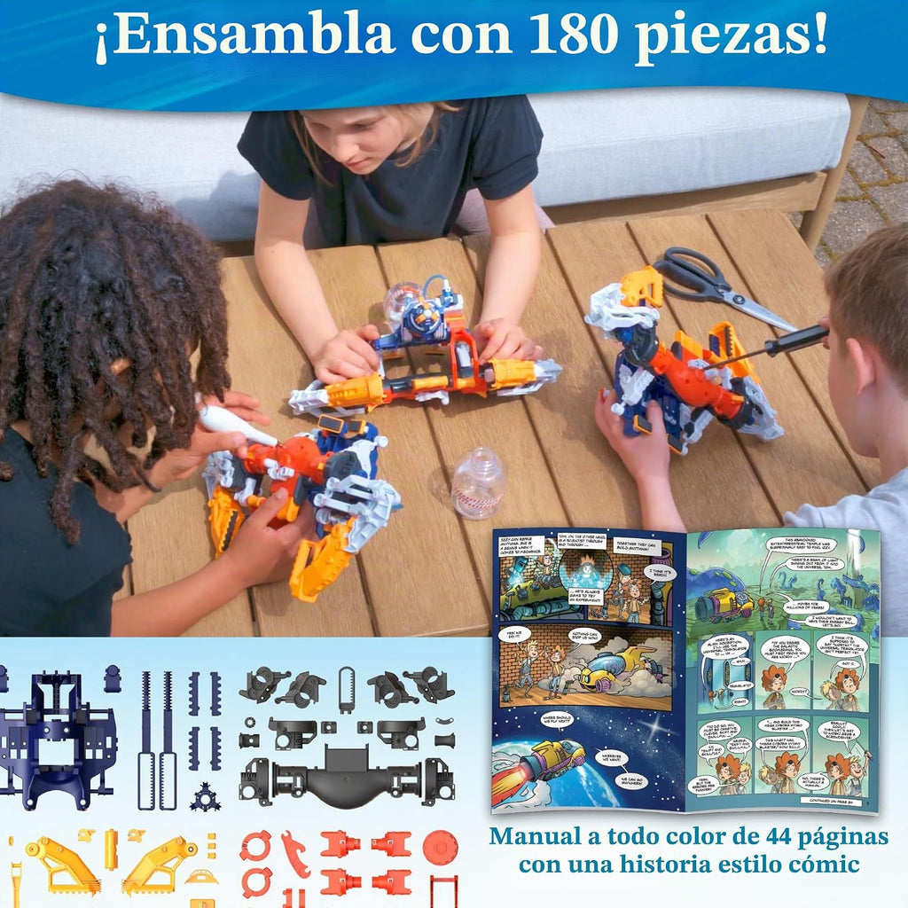 Thames & Kosmos Mega Cyborg Hydro Blaster | Set de robótica e ingeniería