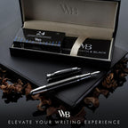 Wordsworth & Black Majesti Luxury - Juego de pluma estilográfica de lujo