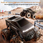 Coche de control remoto Monster Truck de juguete todoterreno – 4WD impermeable RC para todo terreno, escala 1:16, juguetes de camión monstruo de 2.4GHz, vehículos pick-up de 2.4GHz, regalos para niños