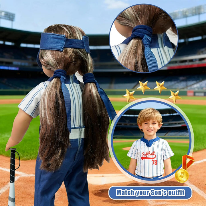 ARTST Uniforme de Sóftbol para Muñeca - Ropa y Accesorios para Muñe...