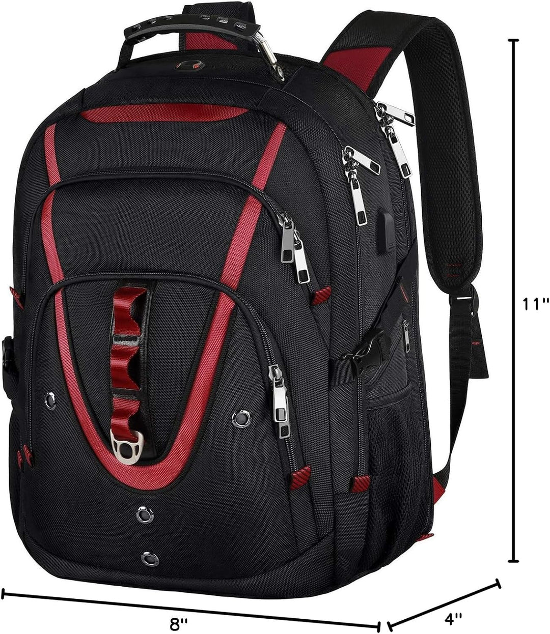Mochila para laptop de 18.4 pulgadas, mochila para laptop de viaje...