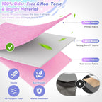 Caja de juguetes extra grande con tapa, cofre de almacenamiento plegable, 40"x16"x16" Rosado