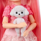 Rainbow High Pretty in Paris Fashion - Bella Parker (rosa), muñeca de moda arcoíris de 11 pulgadas con atuendo, bolso elegante, regalo de juguete para niñas de 4 a 12 años