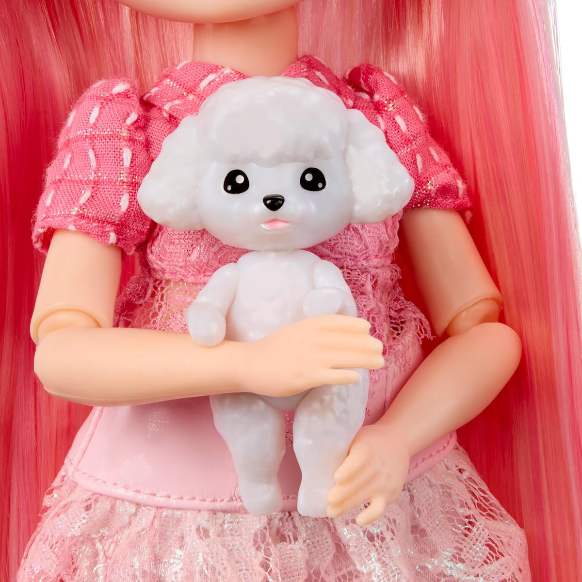 Rainbow High Pretty in Paris Fashion - Bella Parker (rosa), muñeca de moda arcoíris de 11 pulgadas con atuendo, bolso elegante, regalo de juguete para niñas de 4 a 12 años