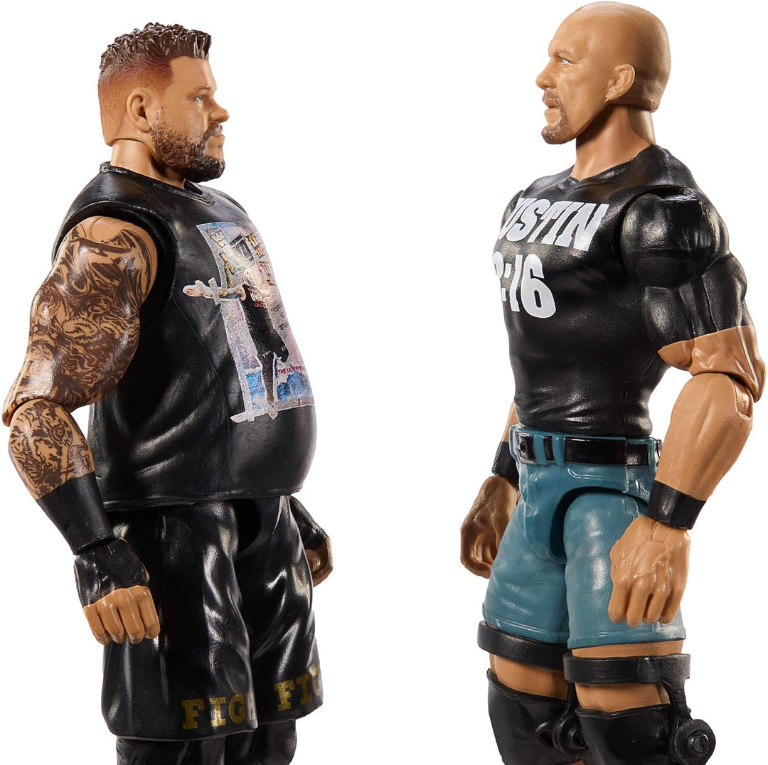 Mattel WWE Main Event Championship Showdown - Juego de 2 figuras de...