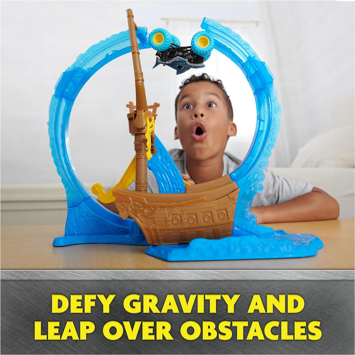 Monster Jam Megalodon Loop of Doom - Juego de acrobacias