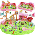 Cat y Dog Sensory Bin, Play Sand Kit para Girls y Boys Ages 3-8