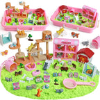 Cat y Dog Sensory Bin, Play Sand Kit para Girls y Boys Ages 3-8