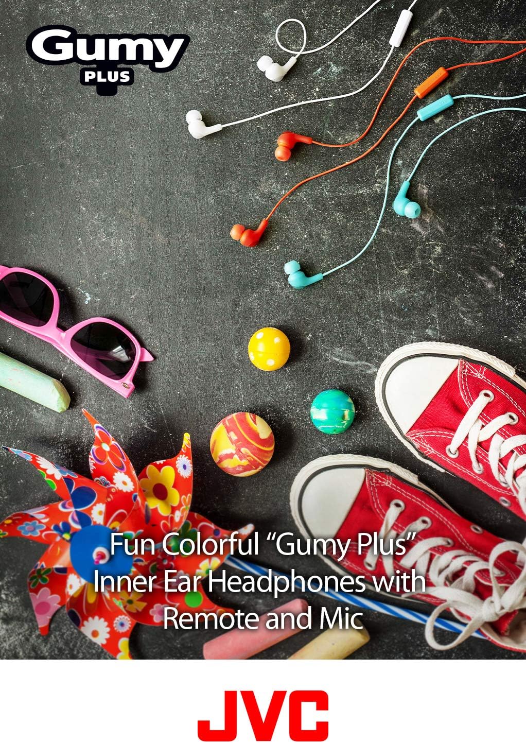 Auriculares intraurales GREEN GUMY con puntas de oreja y micrófono...