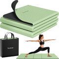 Readaeer Esterilla de Yoga Bicolor - 72"x24"x0.24" (6mm), Esterilla de Ejercicio Antideslizante TPE
