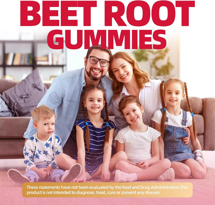 VAEYAE Gomitas naturales de raíz de remolacha para hombres y mujere...