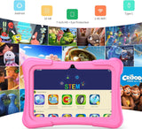 PRITOM Tablet de 7 pulgadas para niños con funda sólida, tabletas p...