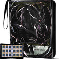 Carpeta de tarjetas coleccionables para tarjetas YGO - Álbum de tarjetas de 990 bolsillos con fundas compatible con tarjetas Y-G-O, tarjetas TCG u otras tarjetas de tamaño estándar - Dragón