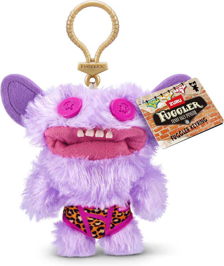 Fuggler llaveros serie 4 de ZURU, monstruo divertido y feo, de pelu...