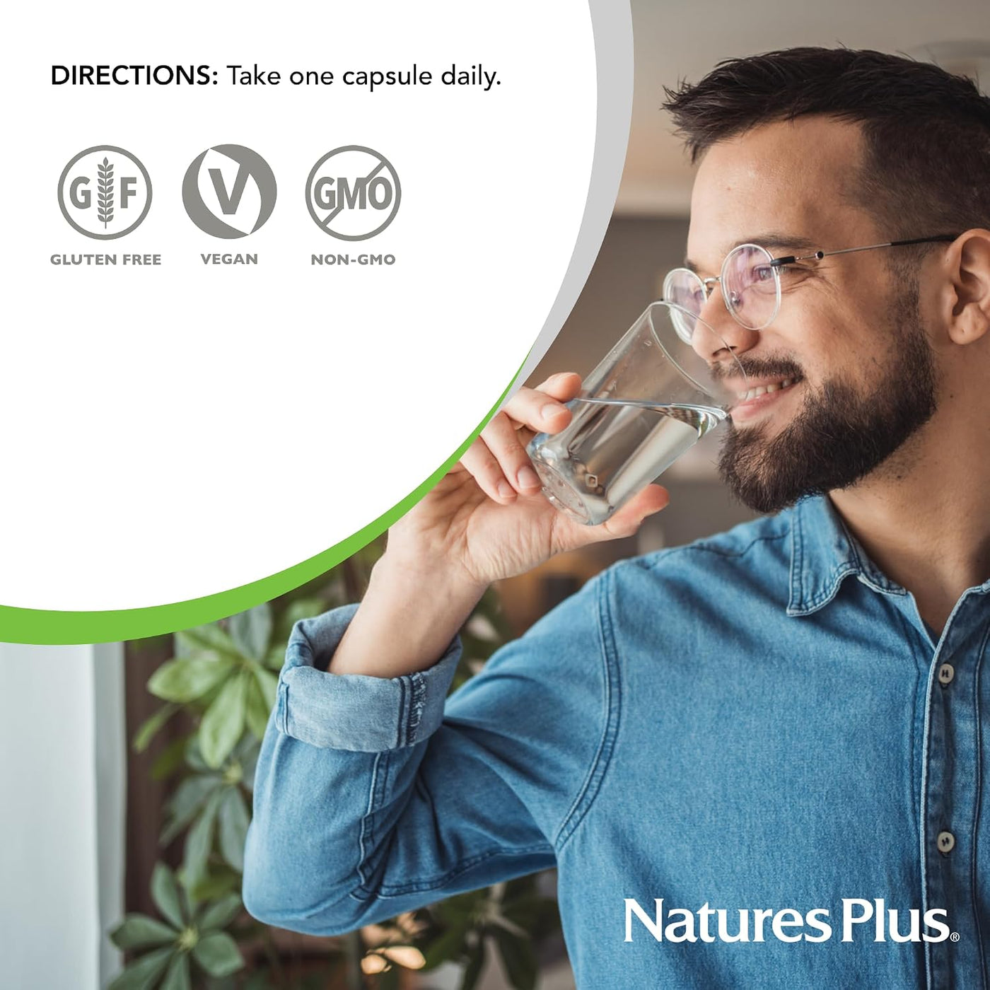 Natures Plus His Journey - 30 tabletas - Multivitamínico para hombr...