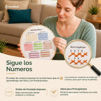 Bradove Classic Embroidery Learning Kit para Adults y Kids