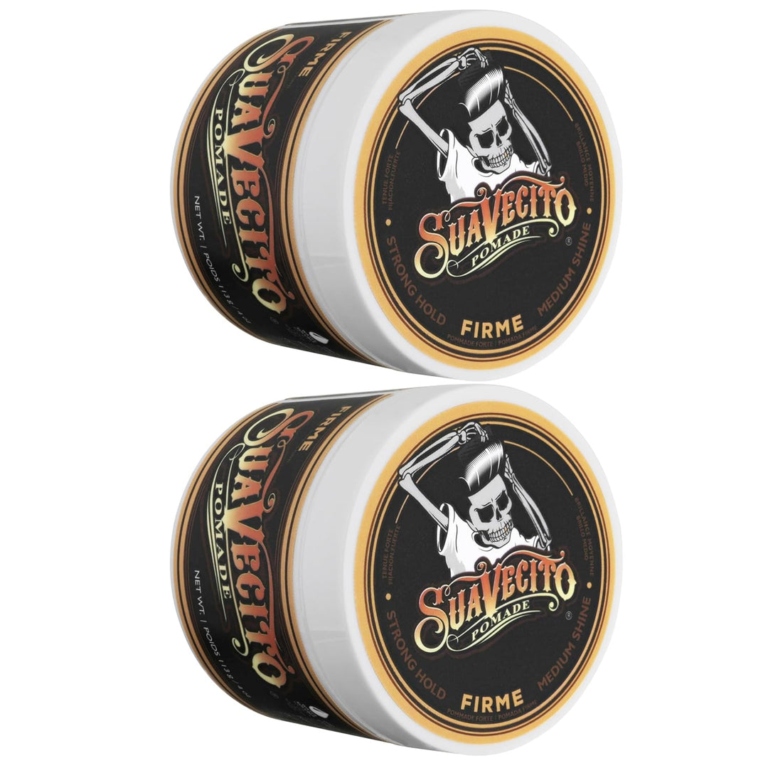 Suavecito Pomada Firme Hold 4 oz, 2 Pack