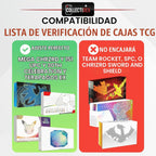 Vitrina acrílica para 151 UPC y Mega CHARZRD X ex Ultra-Premium Collection UPC - Tapa magnética 8+0.197 in Acrílico - Compatible con Mega Charzrd X ex UPC y 151 UPC
