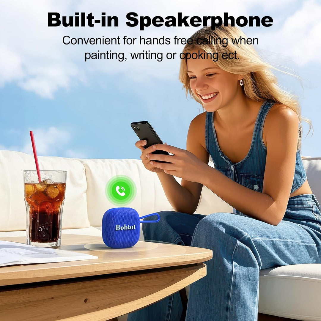 Bobtot - Altavoz Bluetooth inalámbrico portátil, altavoces impermea...