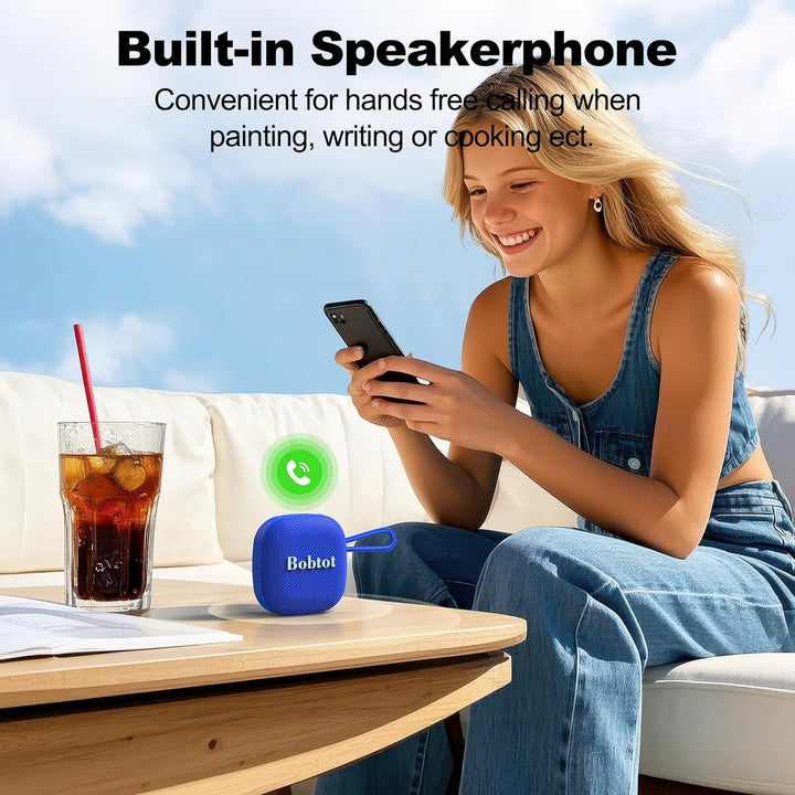 Bobtot - Altavoz Bluetooth inalámbrico portátil, altavoces impermea...