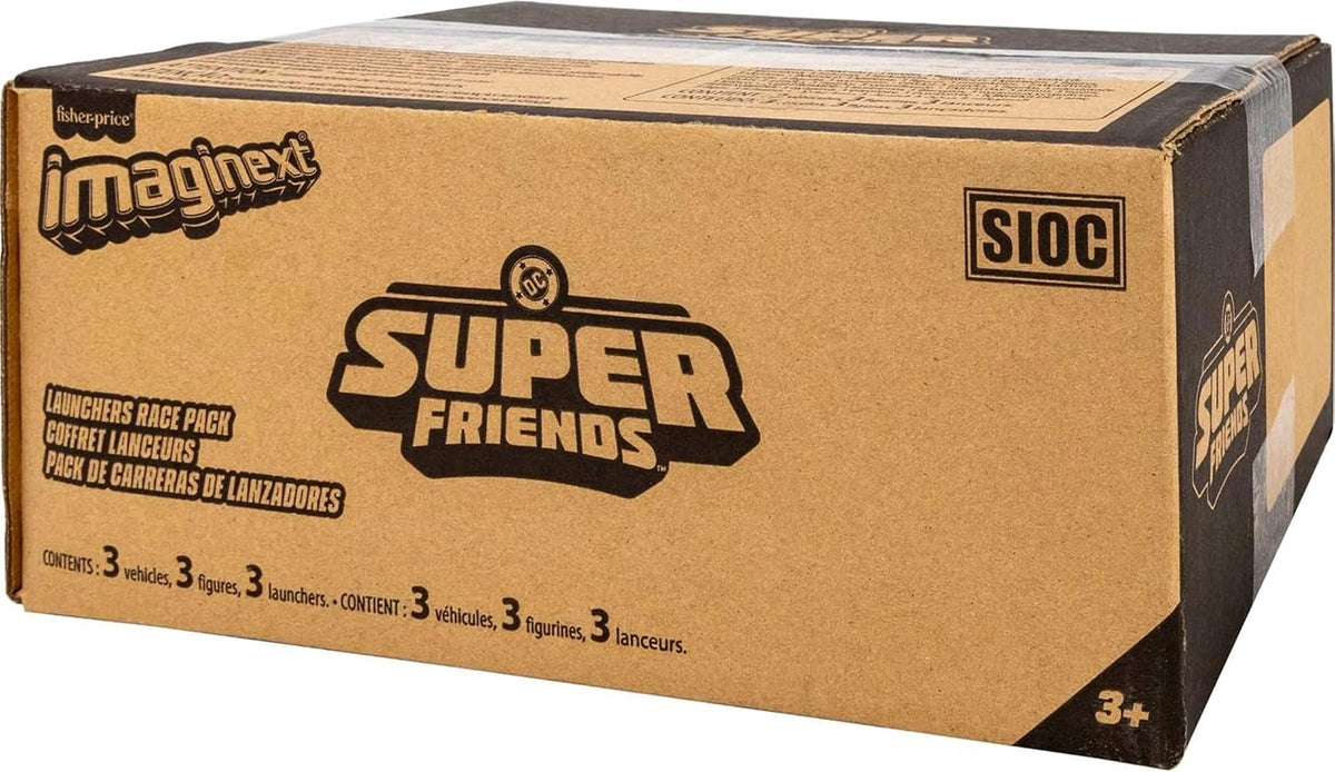 Fisher-Price Imaginext DC Super Friends - Juego de lanzador