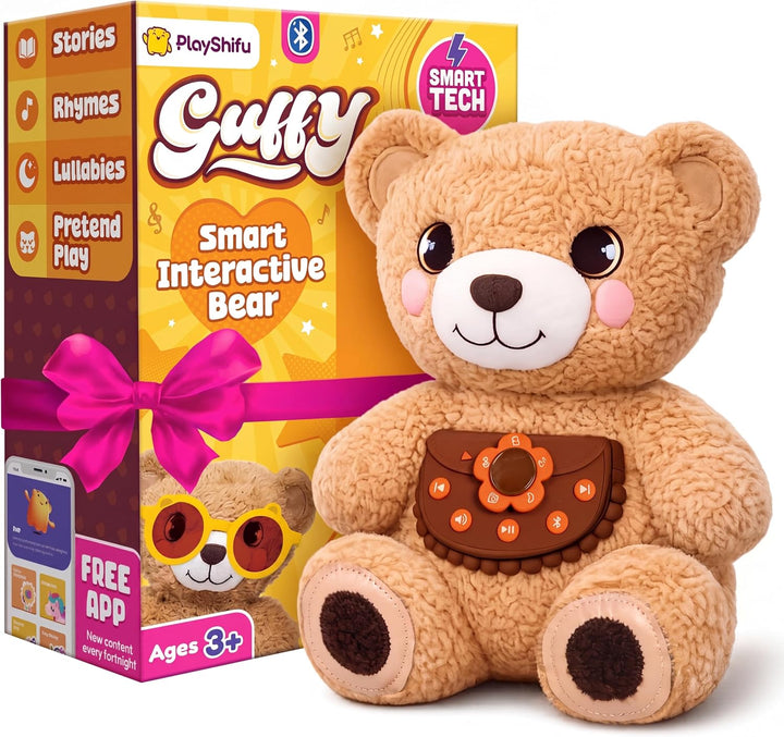 Lovabies Guffy by PlayShifu | Juguete de peluche interactivo para n...