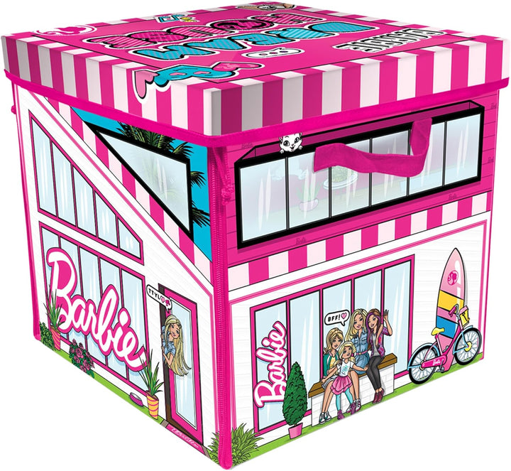 Caja ZipBin con cierres para guardar hasta 40 Barbies; se puede uti...