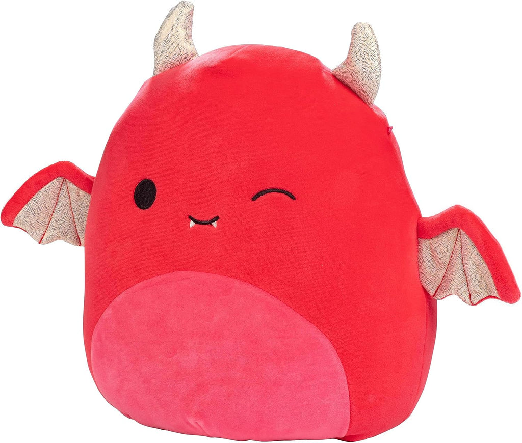 Squishmallows Juguete de peluche Karlie Red Devil Jazwares de 10 pulgadas