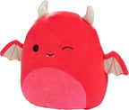 Squishmallows Juguete de peluche Karlie Red Devil Jazwares de 10 pulgadas
