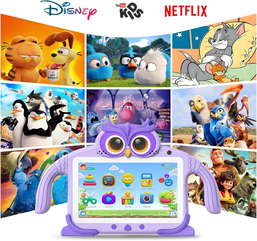 Tableta para niños de 7 pulgadas, tableta de 32 GB para niños de 3...