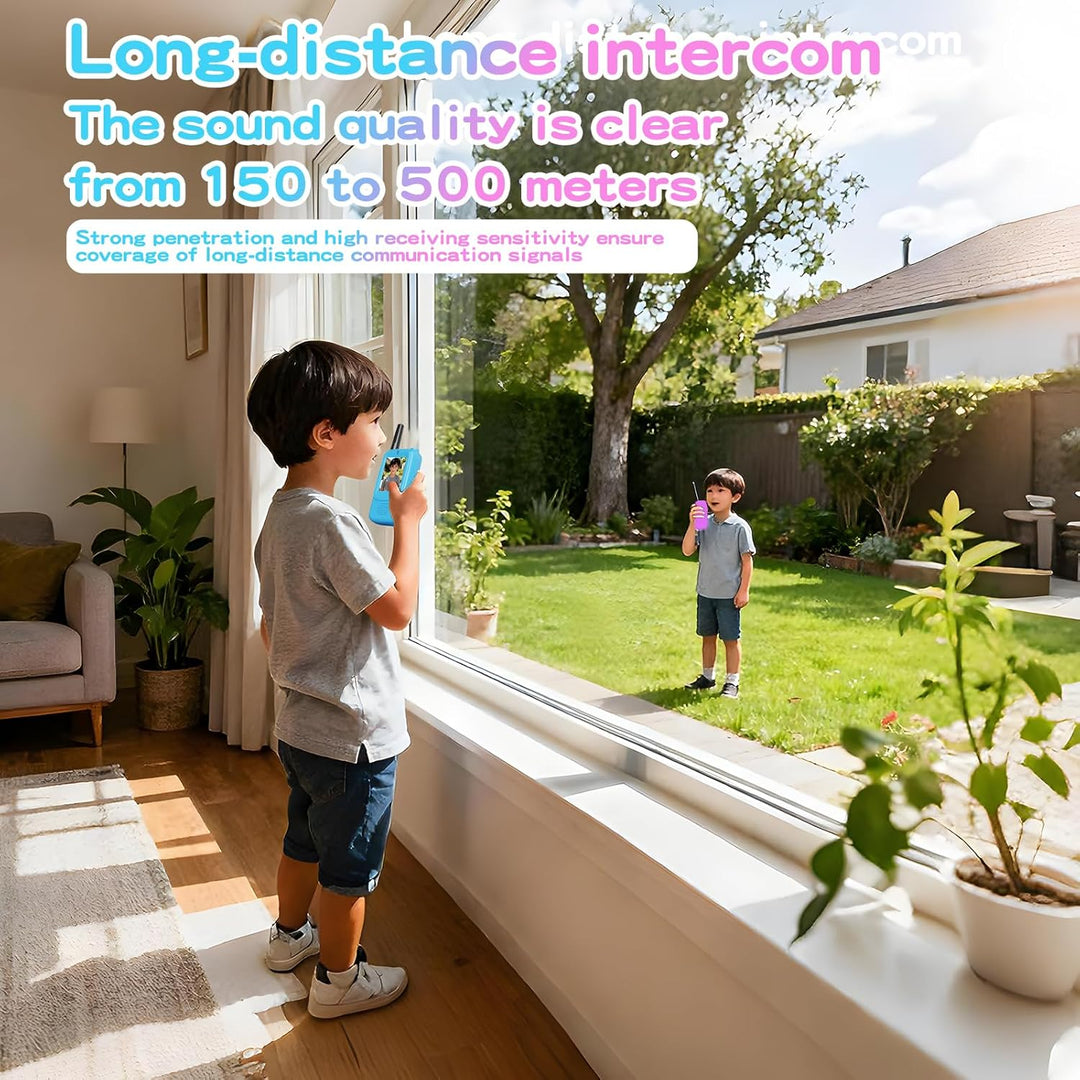 Walkie Talkies de video para niños juguetes de