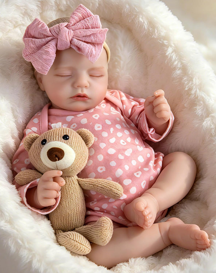 Aori Muñeca de bebé realista Reborn \u2013 Niña recién nacida reali...