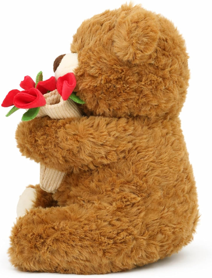 Ramo de peluche de oso de peluche de 11.8 pulgadas, ramo de peluche...