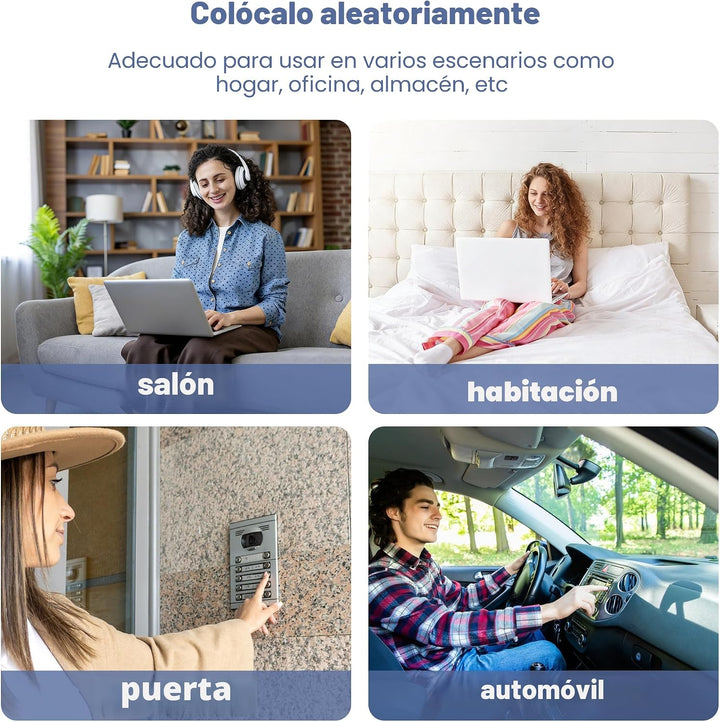 Cámara oculta con audio\/video Mini pequeño espía WiFi sistema secr...