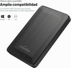 UnionSine Disco duro externo portátil de 2.5 pulgadas, 1 TB, USB 3.0 tipo C HD3513