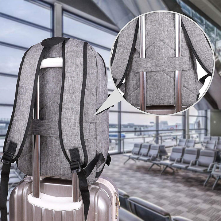 Mochila de Viaje para Laptop Resistente al Agua Bolsa Antirrobo con...