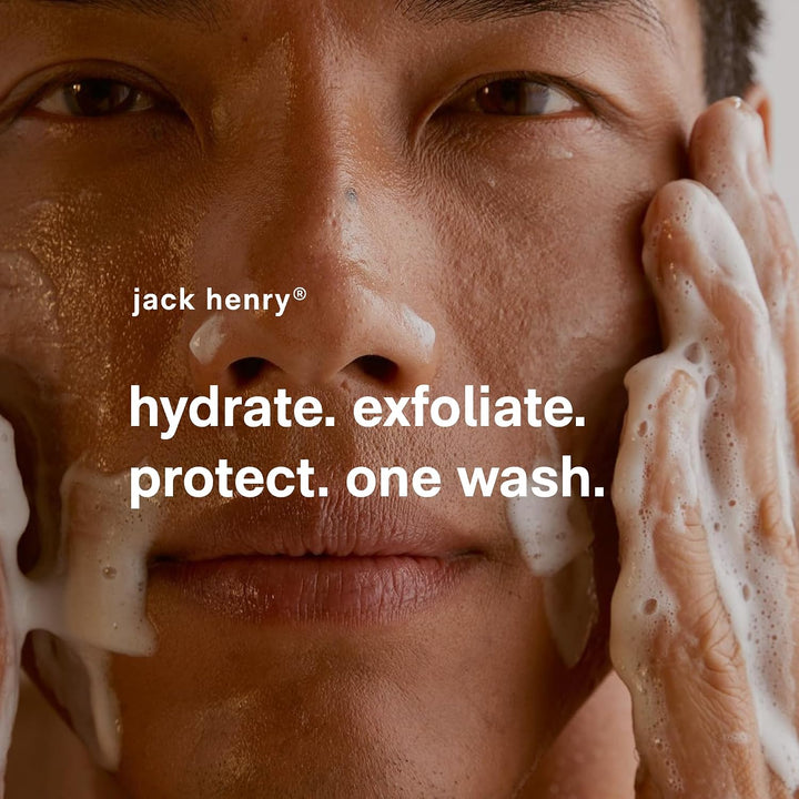 Jack Henry Limpiador facial hidratante (6.6 fl oz) \u2013 Limpiador...