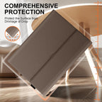 Funda para Surface Pro 9/10/11 de 13 pulgadas 2022/2024, color marrón grisáceo