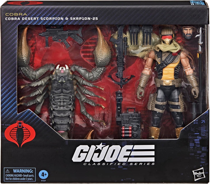 G.I. Joe Classified Series #180, Cobra Desert Scorpion &amp; SKRP10...