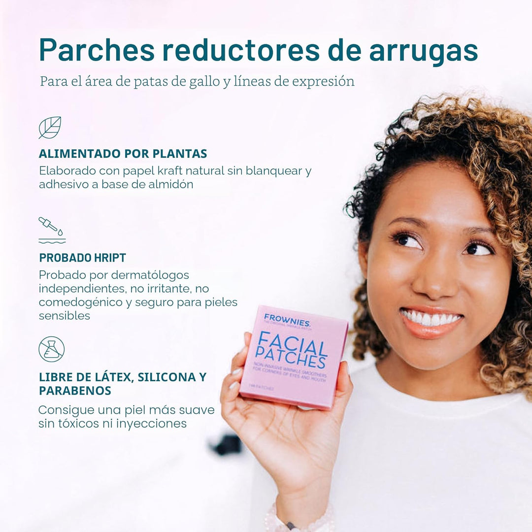 Frownies Parches faciales para arrugas en la esquina de los ojos y...
